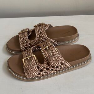 Universal Thread Kylie Crochet Sandals Size 7 1/2